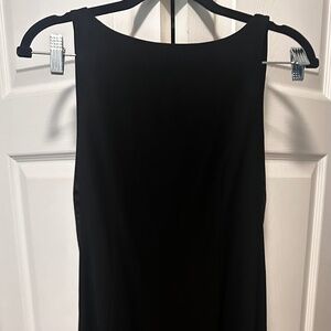 Black cocktail dress